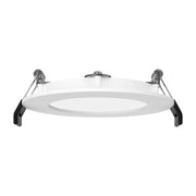RAB WFRX-6D - 6" Edge-Lit Wafer LED Downlight, 11W/13W/15W, 1500 Lumens, Selectable 2700K-5000K CCT, Smooth Trim, 120-277V