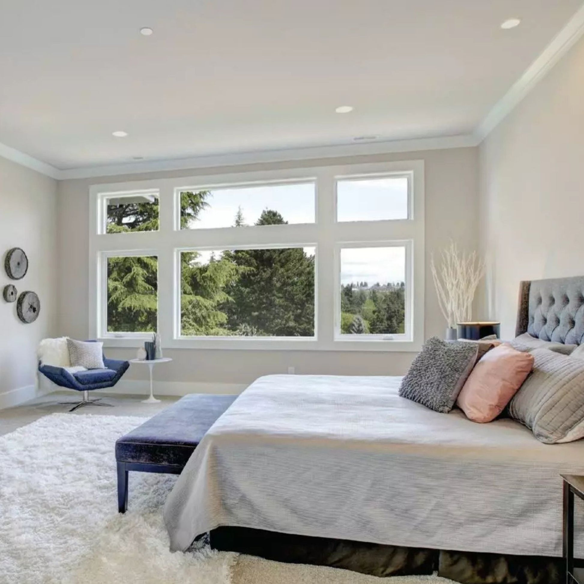 RAB Lighting - 6" Edge-Lit Wafer LED Downlight, 15W, 1500Lm, 5-CCT, 120-277V, Smooth Trim | Bees Lighting