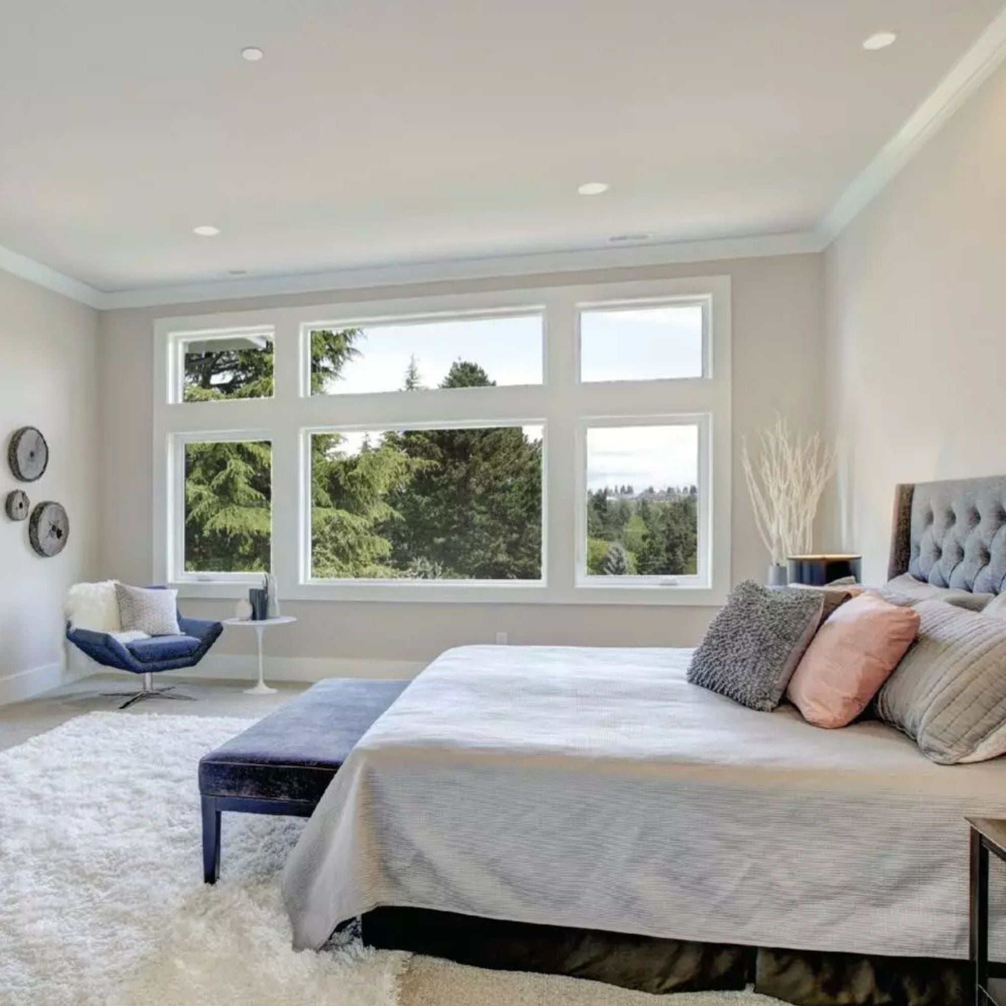 RAB Lighting - 6" Edge-Lit Wafer LED Downlight, 15W, 1500Lm, 5-CCT, 120-277V, Smooth Trim | Bees Lighting