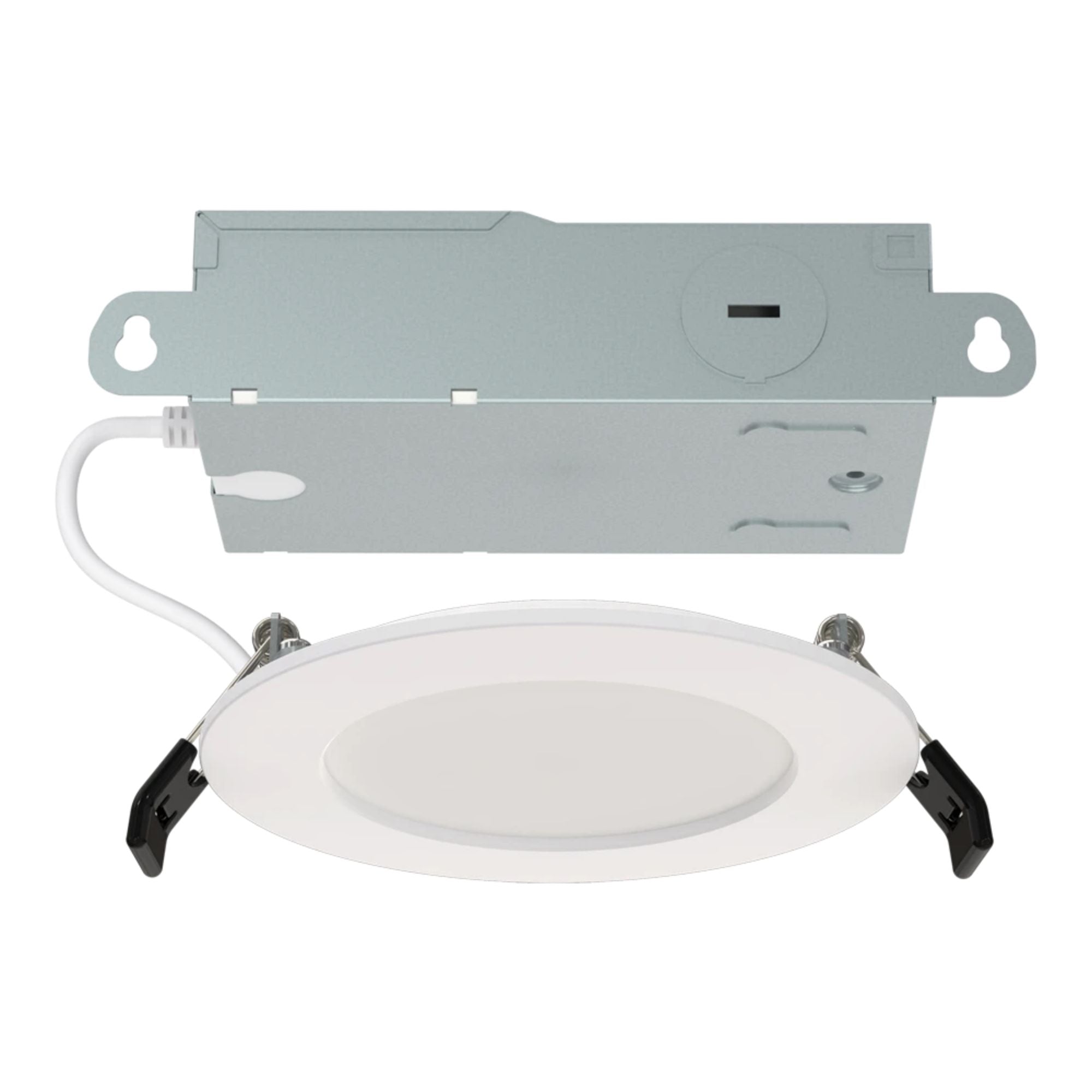 RAB WFR34-4 4 in. Smooth Round Downlight 9W Selectable CCT Wet Rated