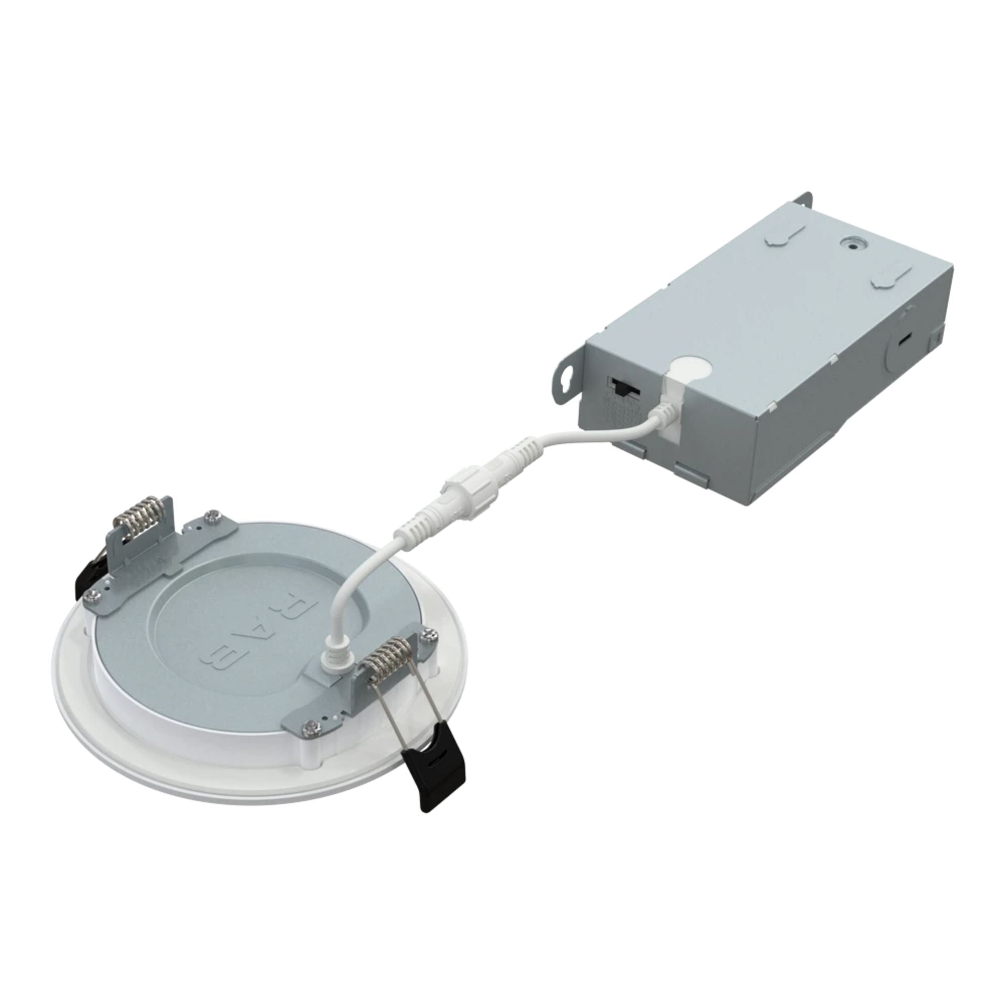 RAB WFR34-4B/BP 4 in. Baffle Round Downlight 9W Selectable CCT 12-Pack