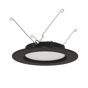 RAB WFRETRO34-6B-B 6 in. Baffle Retrofit Wafer Downlight 11W 1100 Lumens Selectable CCT