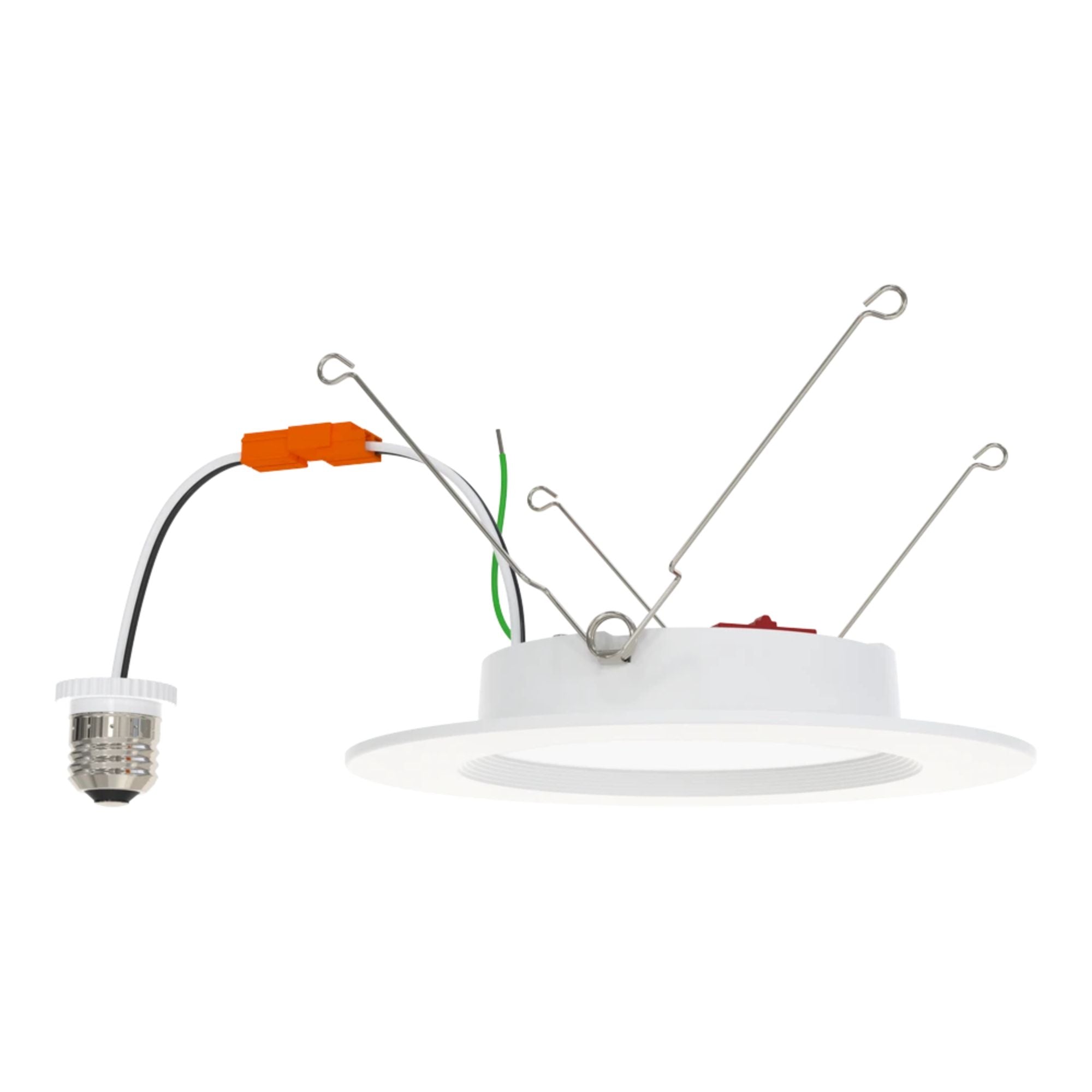 RAB WFRETRO34-6B 6 in. Baffle Retrofit Downlight 11W 1100 Lumens Selectable CCT Wet Rated