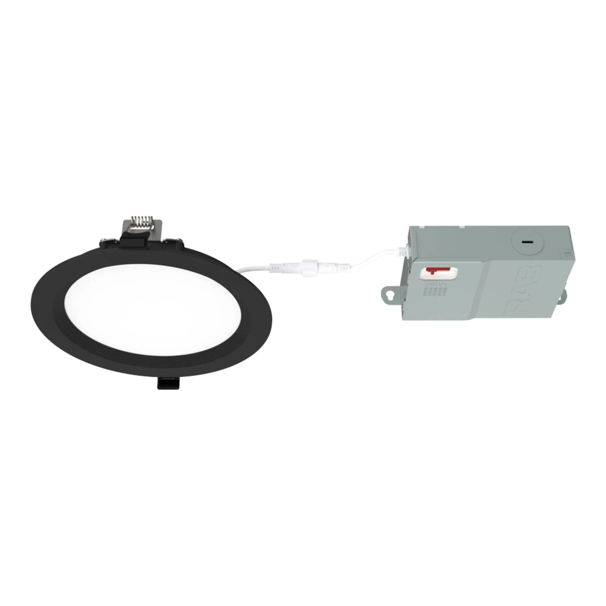 RAB WFRL6R139FA120BRZB 6 in. Round Baffle Downlight 13W 1100 Lumens Selectable CCT, Bronze