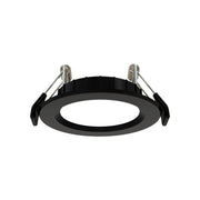 RAB WFRX-2B-K 2 in. Round Baffle Canless Downlight 10W 900 Lumens Selectable CCT, Black