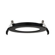 RAB WFRX-4D-K 4 in. Ultra Thin Smooth Downlight 12W 1000 Lumens Selectable CCT, Black