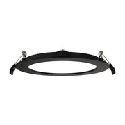 RAB WFRX-6D-K 6 in. Ultra Thin Smooth Downlight 15W 1350 Lumens Selectable CCT, Black