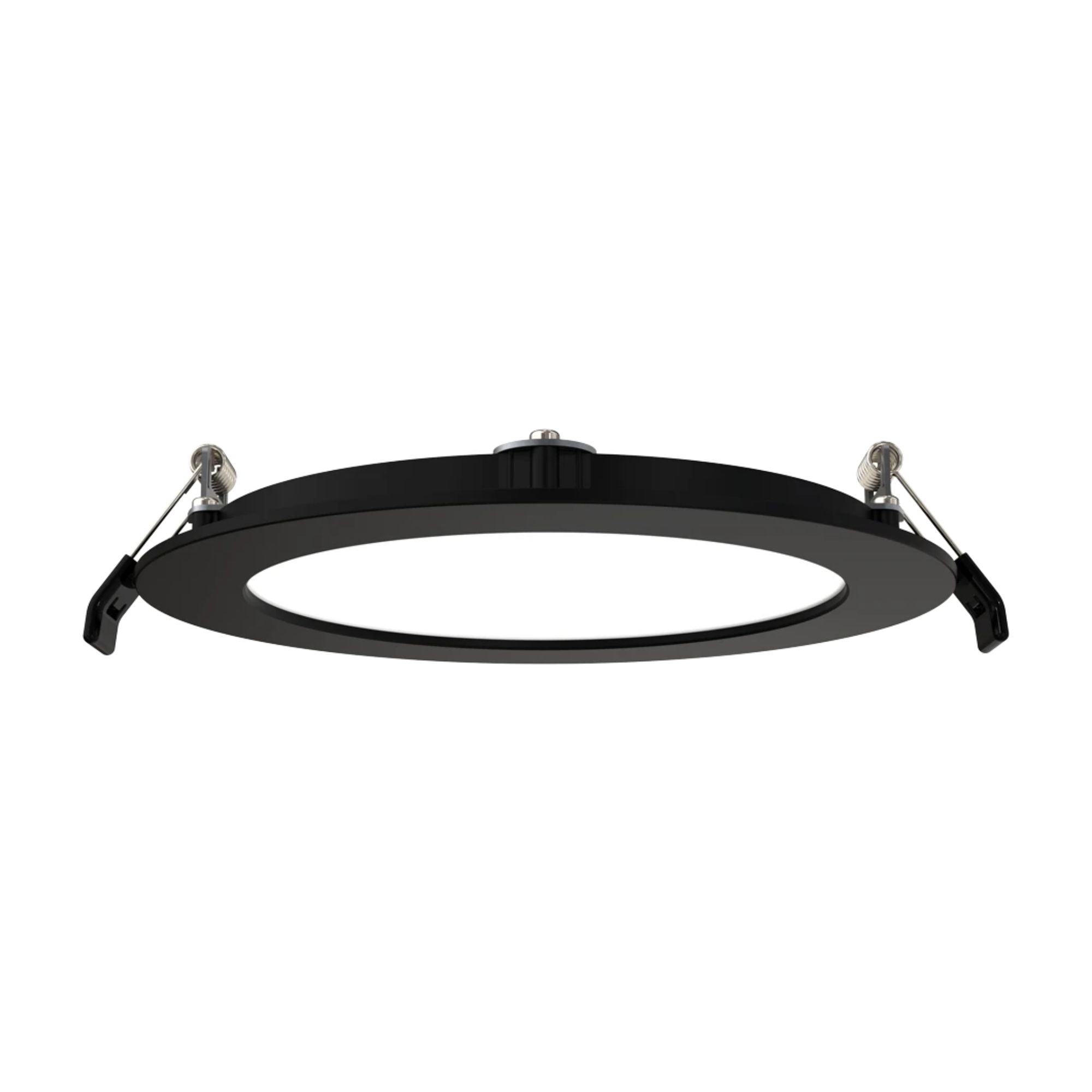 RAB WFRX-6D-K 6 in. Ultra Thin Smooth Downlight 15W 1350 Lumens Selectable CCT, Black