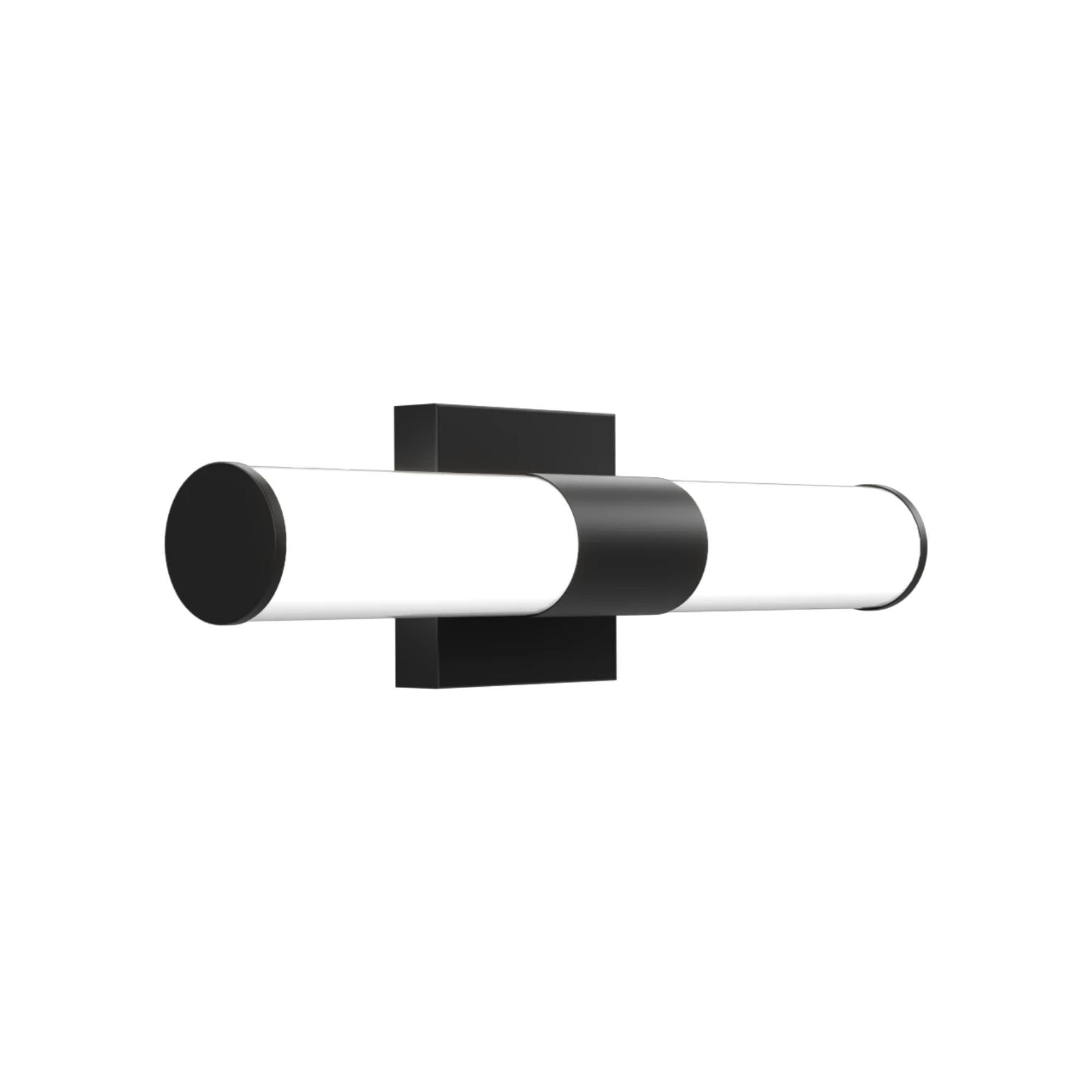 Allure 18" Round LED Vanity Light, CCT Selectable, 120V, Black Finish