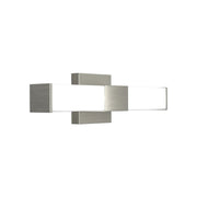 Allure 18" Square LED Vanity Light, CCT Selectable, 120V, Brushed Nickel Finish