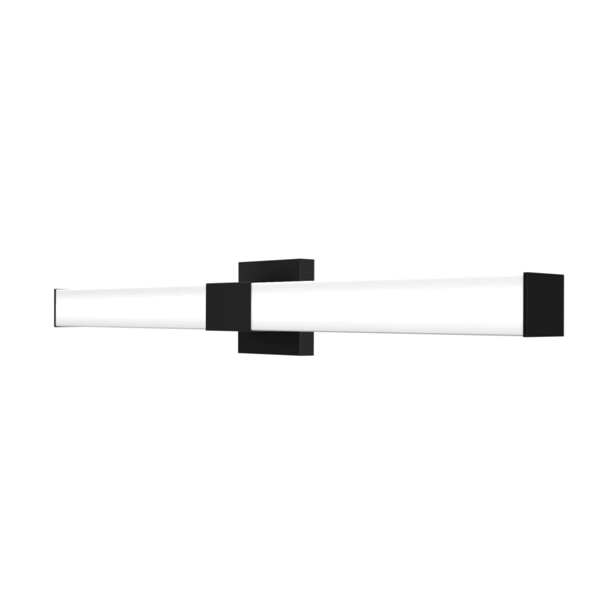 Allure 36" Square LED Vanity Light, CCT Selectable, 120V, Black Finish