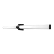 Allure 48" Round LED Vanity Light, CCT Selectable, 120V, Black Finish