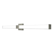 Allure 48" Square LED Vanity Light, CCT Selectable, 120V, Brushed Nickel Finish
