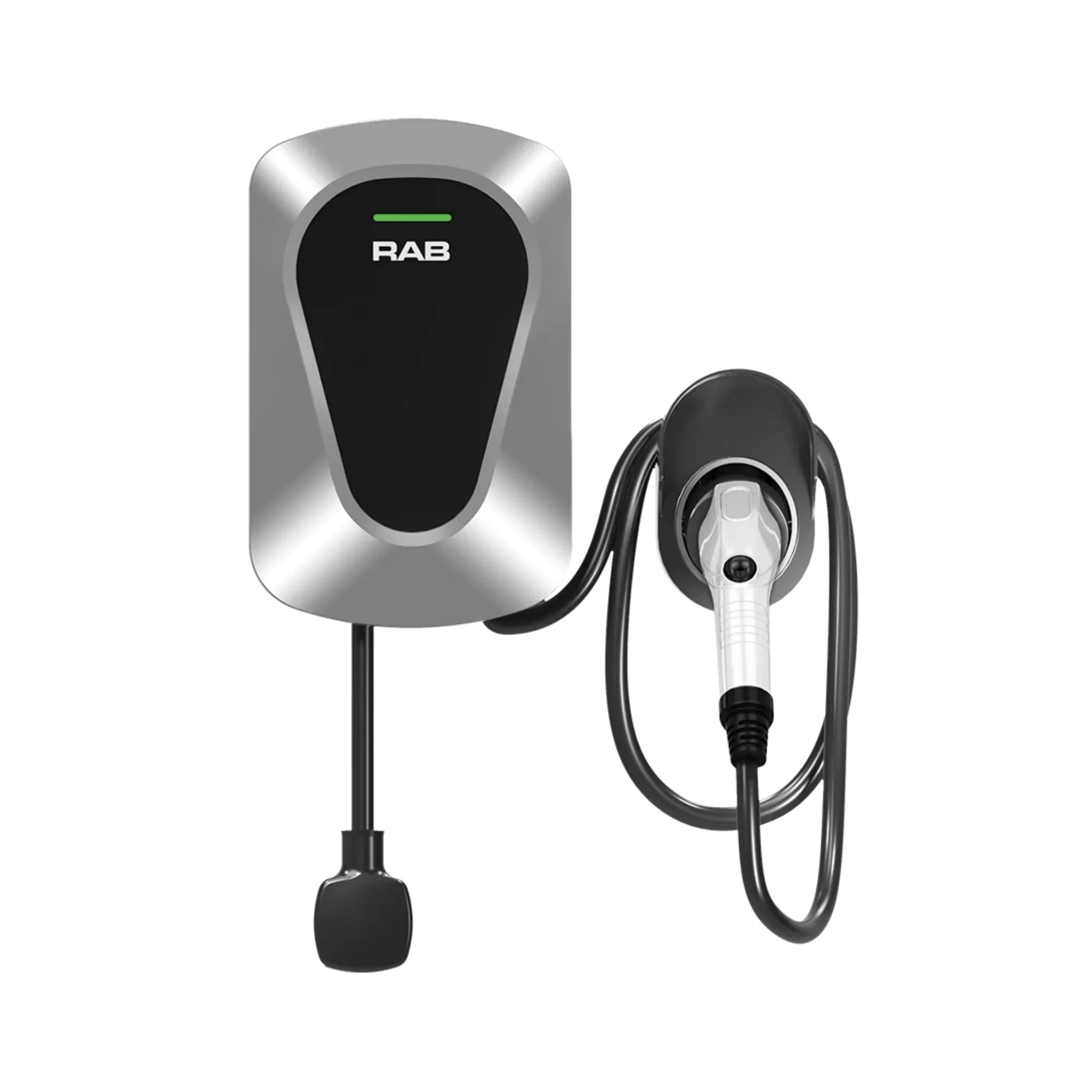 RAB Lighting EVC40 40A Level 2 Electric Vehicle Charger - Wall Mount SAEJ1772 Non-Networked