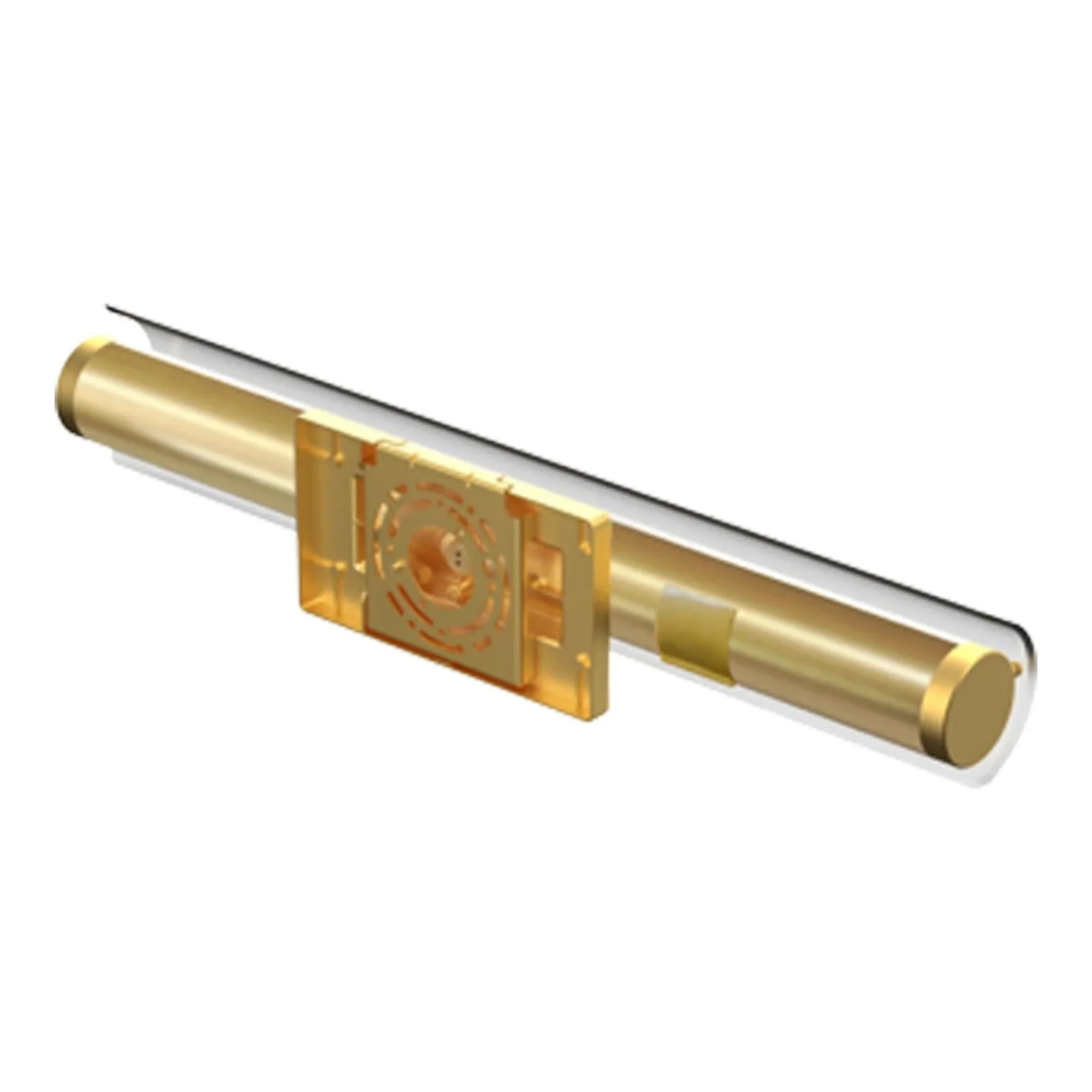 Radiance 24" Architectural Vanity Light, 5-CCT, 120-277V, Brass Finish