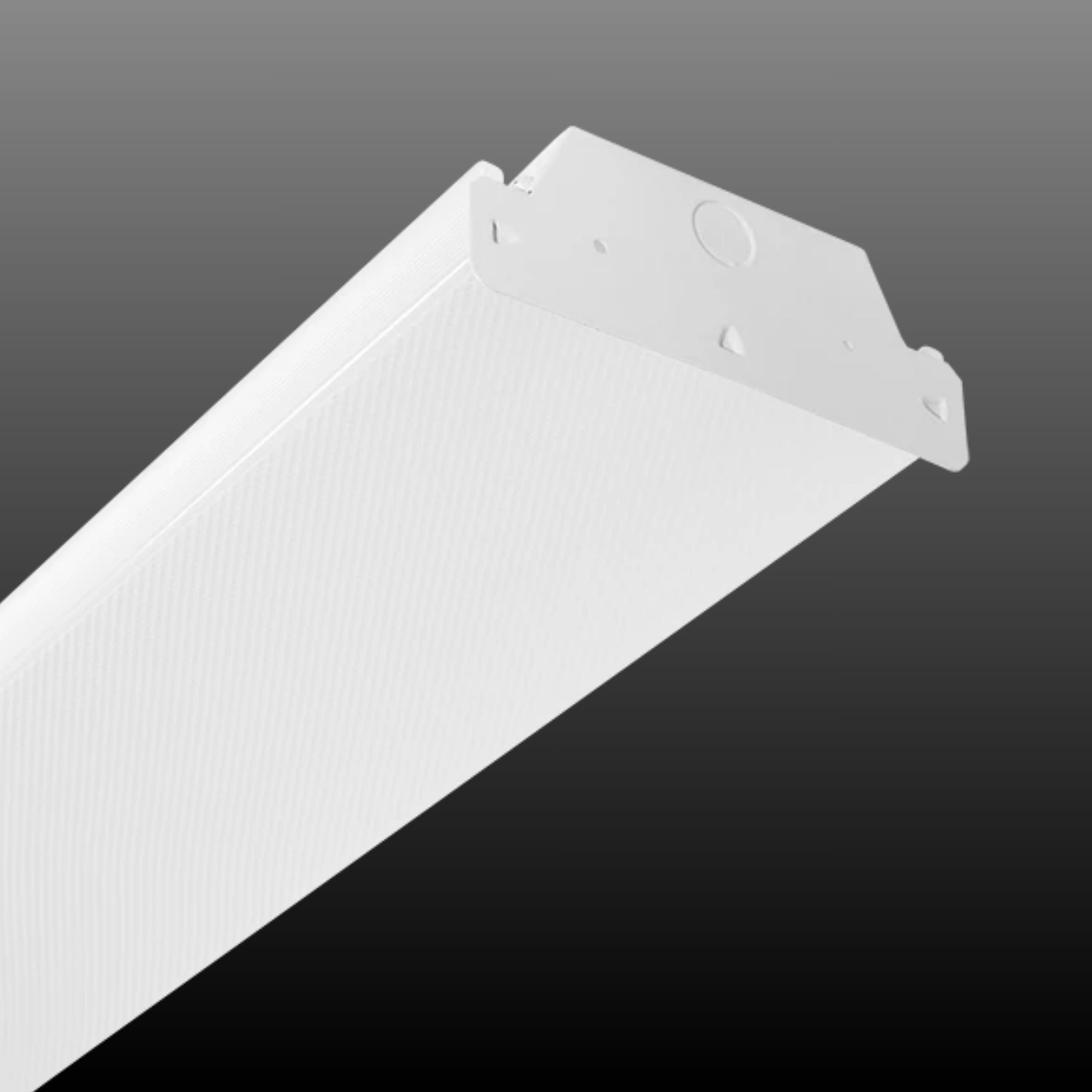RAB GUSJR4 Field Adjustable 4ft Wraparound Light 5500 Lumens 40W Selectable CCT 120-277V White