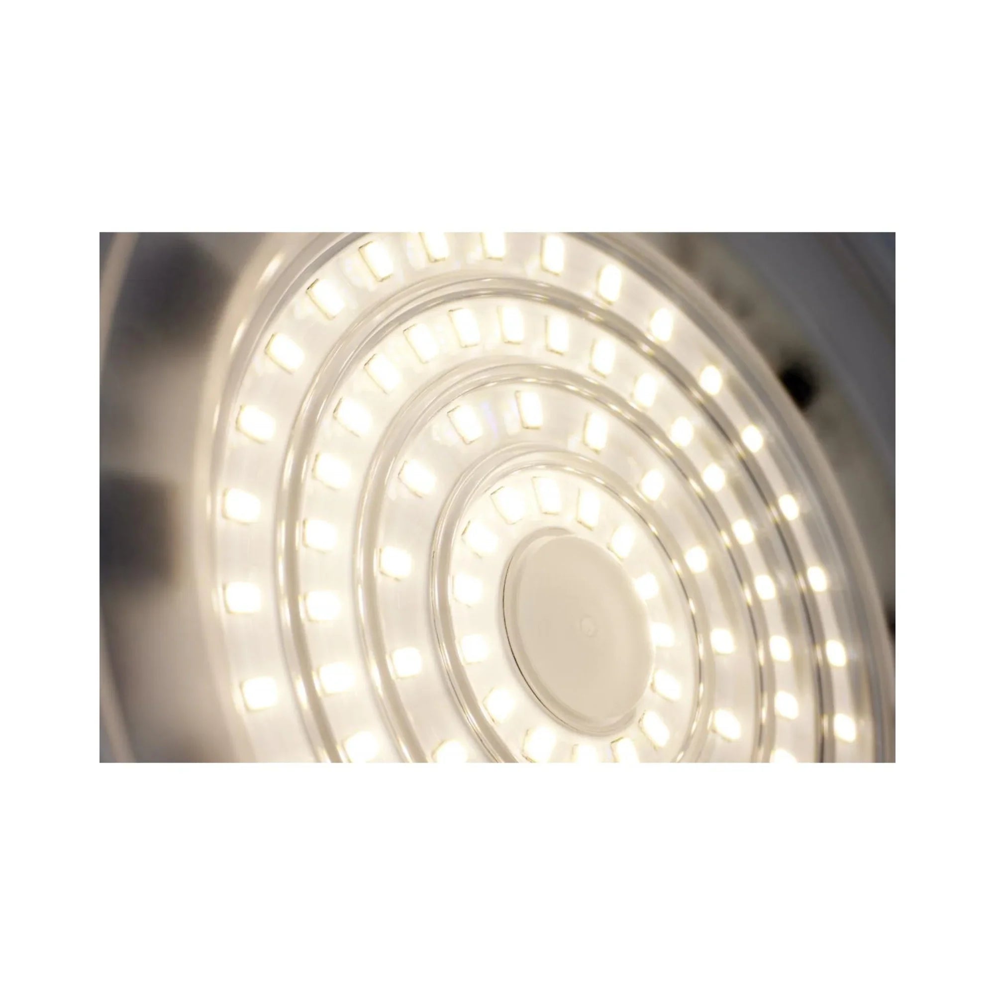 Hi-Pro LED Shop Light, 7000 Lumens, 60W LED UFO High Bay, 4000K, 120V, White