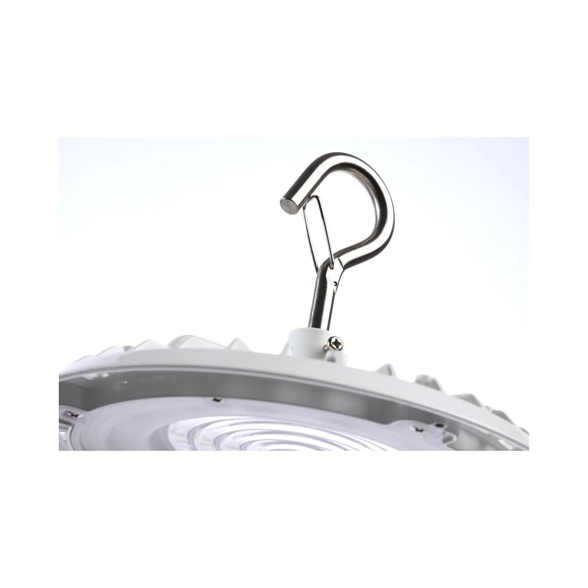 Hi-Pro LED Shop Light, 7000 Lumens, 60W LED UFO High Bay, 4000K, 120V, White