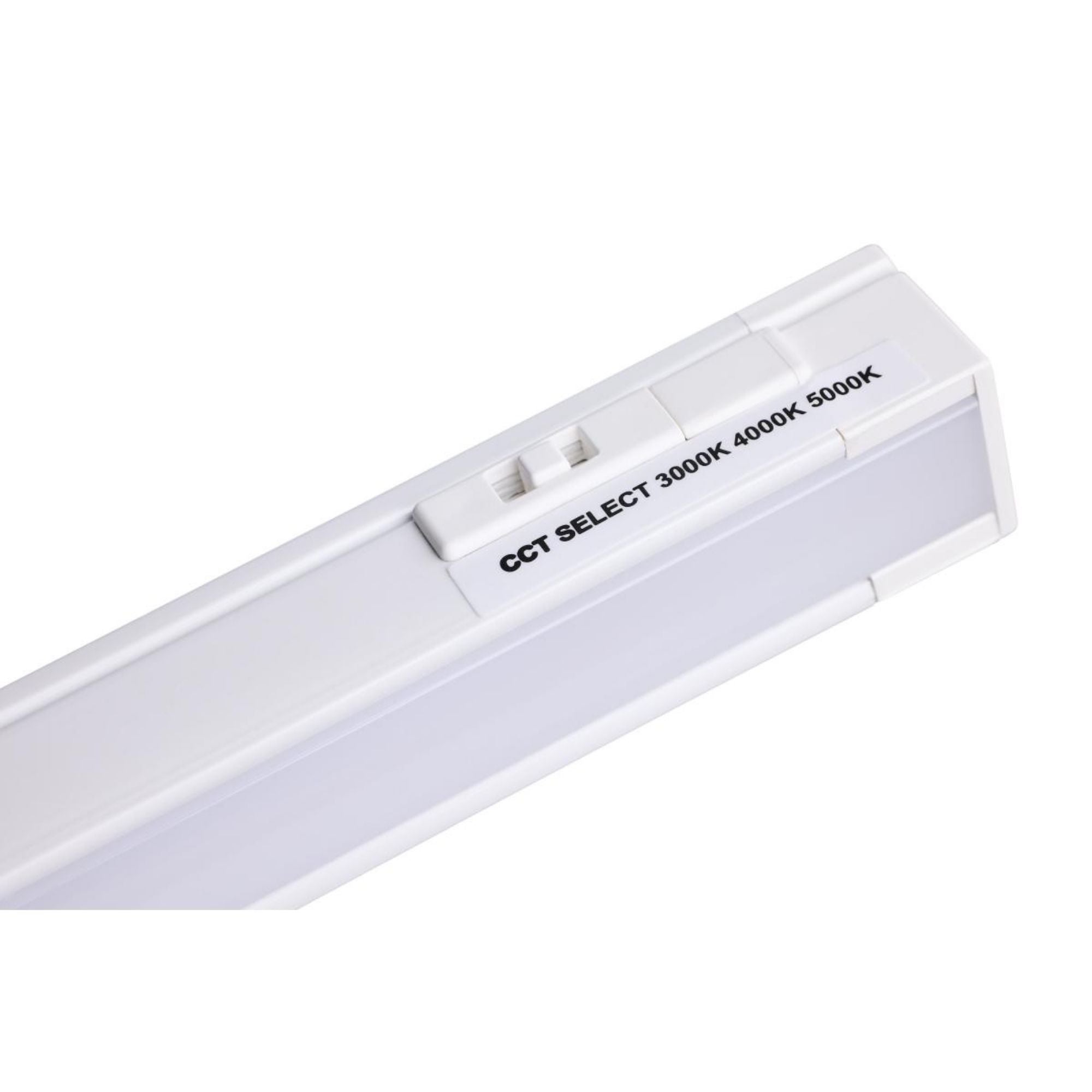 CounterQUICK Slim 6 Inch Under Cabinet LED Light, 2W, CCT Selectable, 120V, White