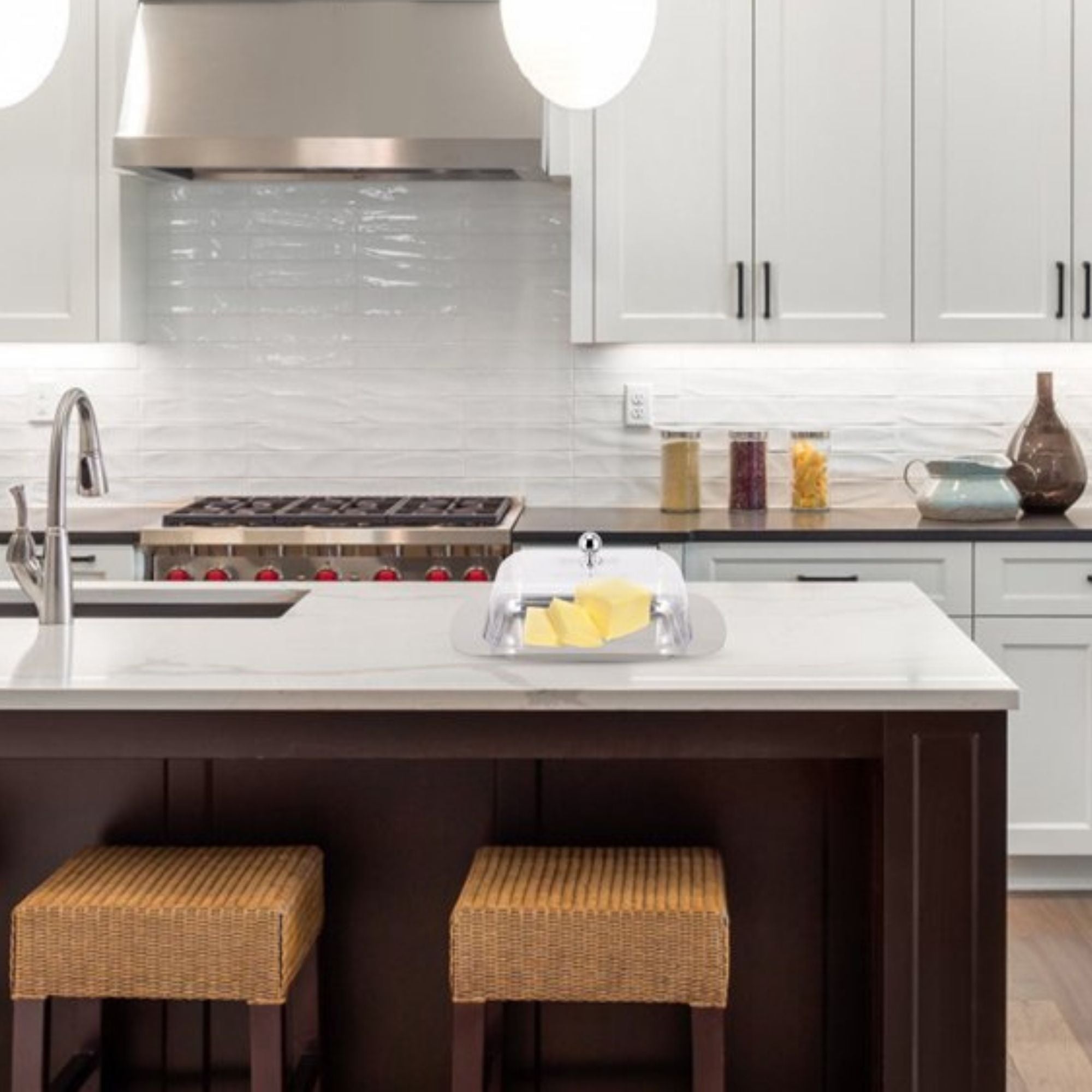 CounterQUICK Slim 6 Inch Under Cabinet LED Light, 2W, CCT Selectable, 120V, White