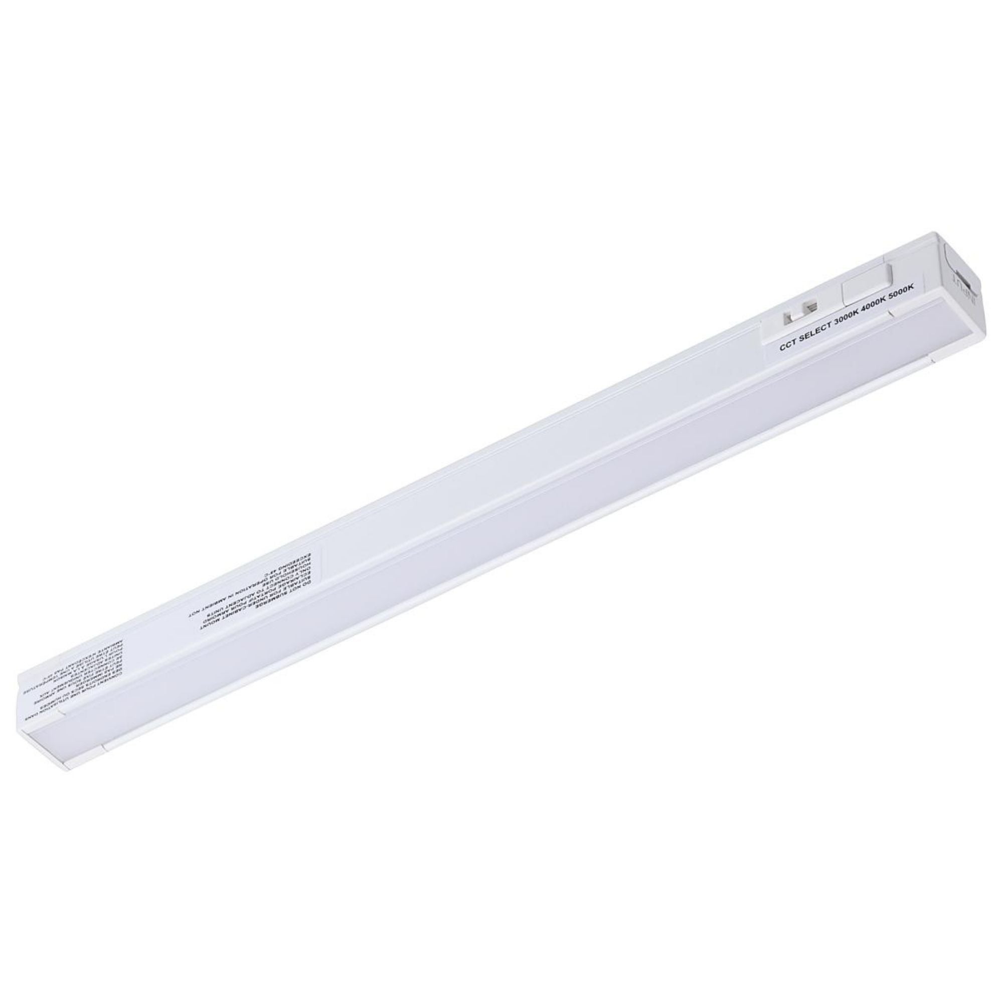 CounterQUICK Slim 10 Inch Under Cabinet LED Light, 4W, CCT Selectable, 120V, White