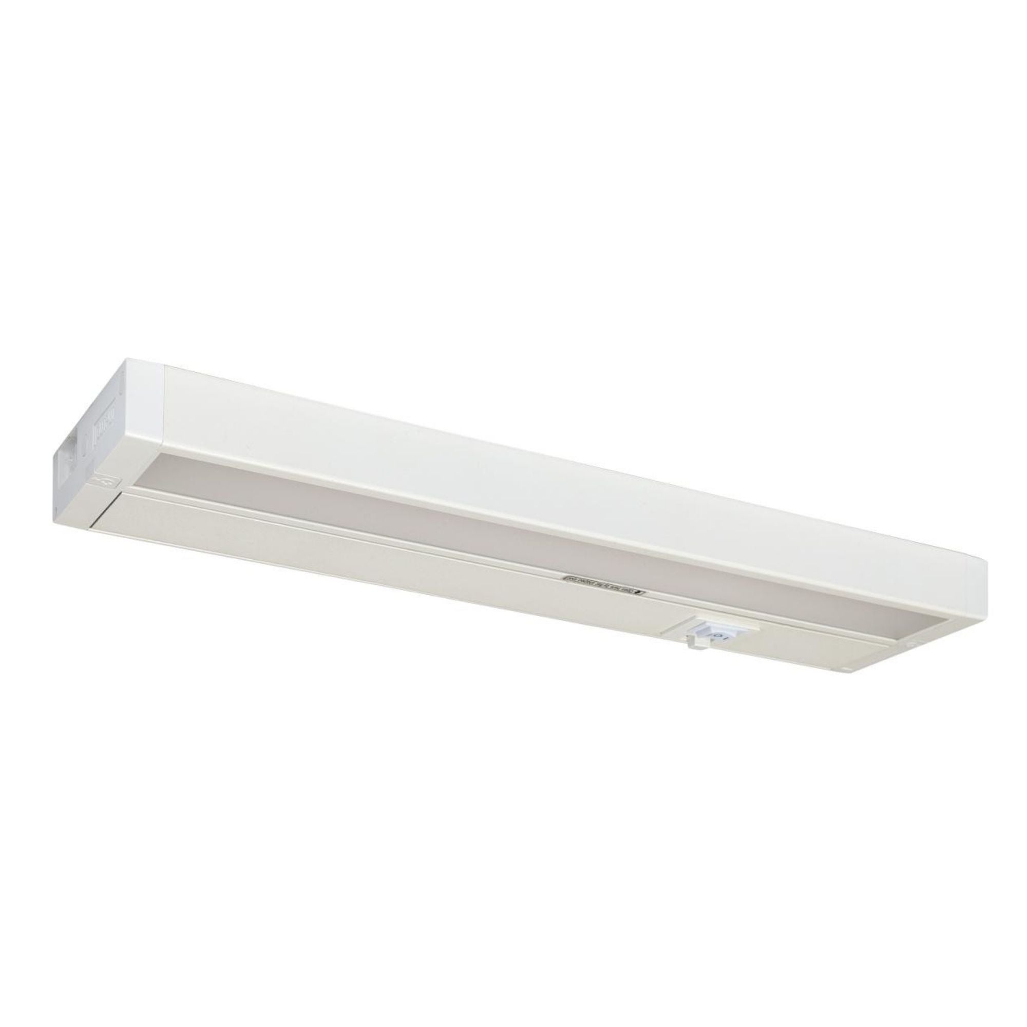 CounterQUICK 14 Inch Under Cabinet LED Light, 9W, CCT Selectable, 120V, White - Bees Lighting