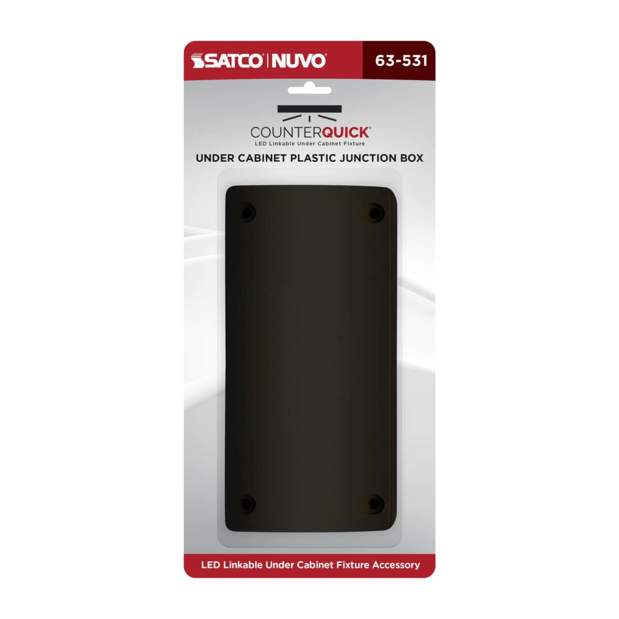Nuvo Lighting 63-531 Under Cabinet Junction Box Dark Bronze