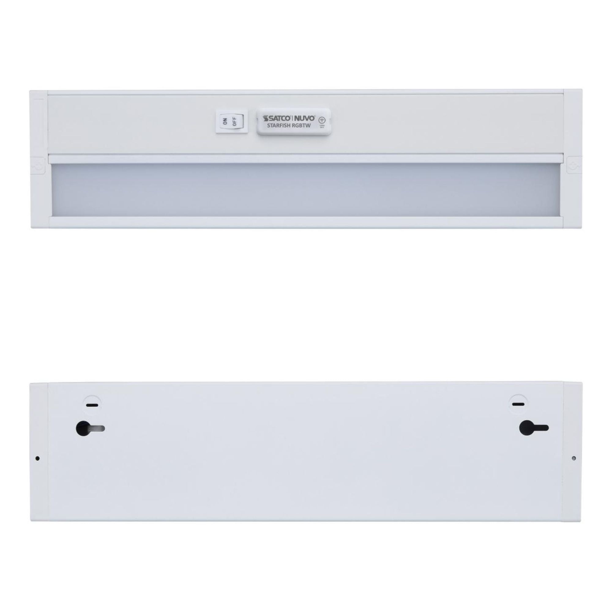 Starfish 14 Inch Smart LED Under Cabinet Light, 538 Lumens, RGB and Tunable White, 120V - Bees Lighting
