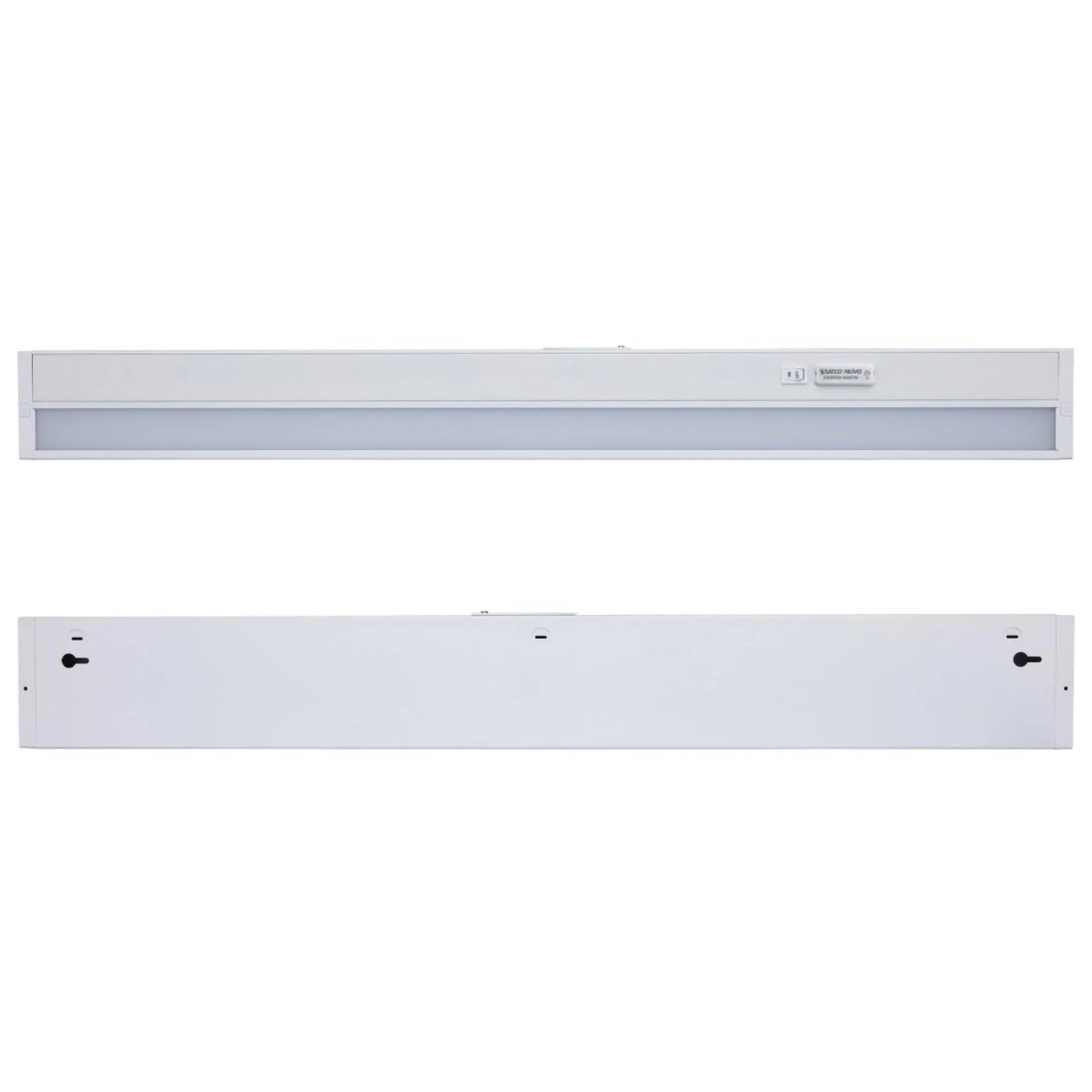 NUVO 63-555 34 in. White Under Cabinet Light | Tunable White/RGB