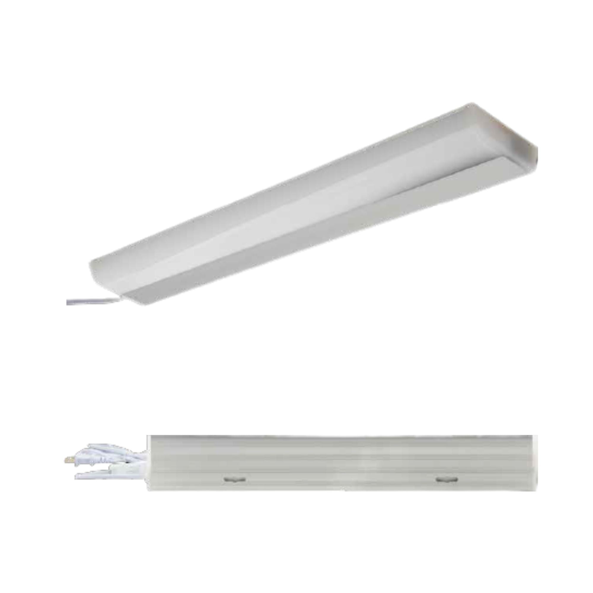 24 Inch LED Under Cabinet Plug-in Light Bar, 1050 Lumens, 3000K, 120V - Bees Lighting