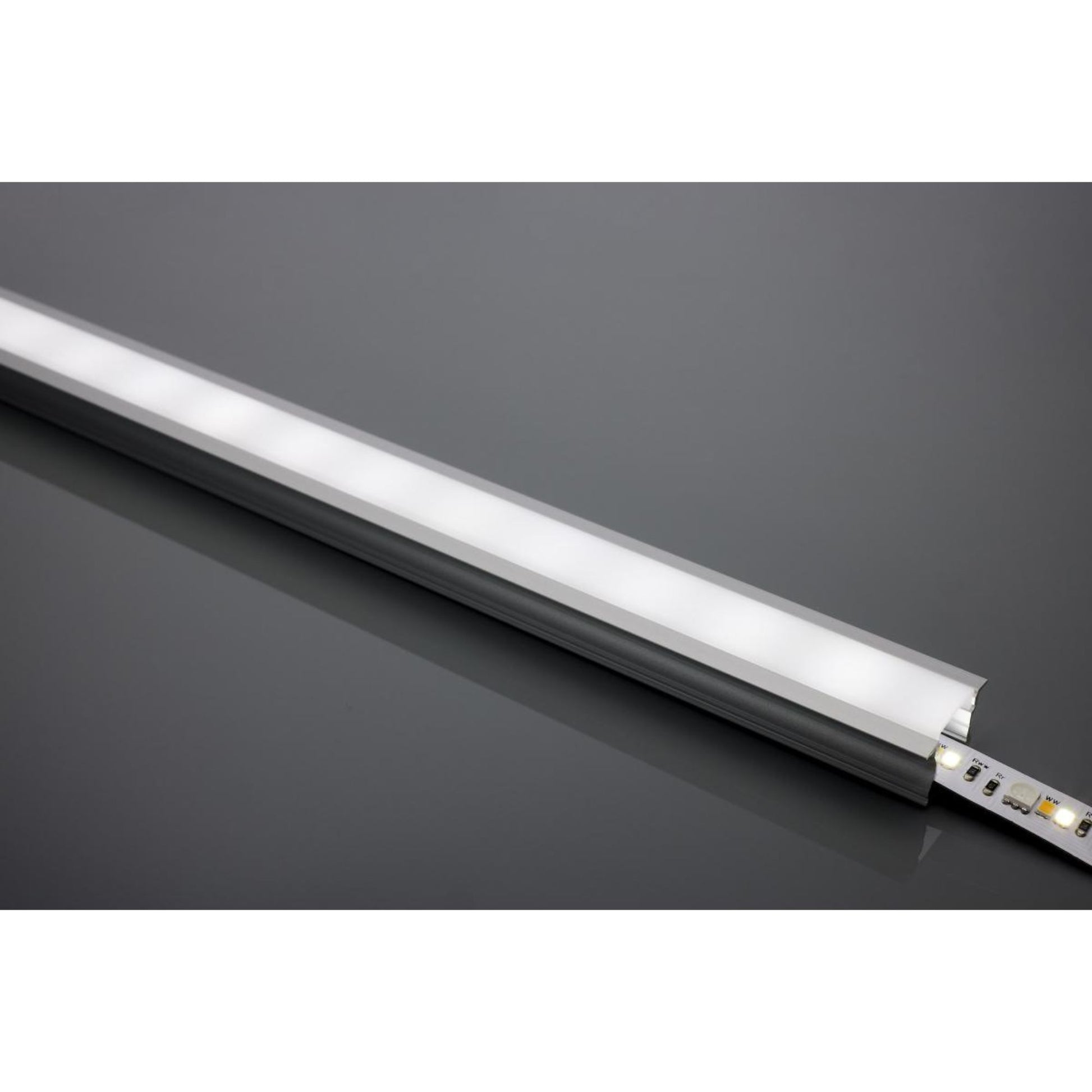 40" Recessed Deep Aluminum Channel, Pack of 5 - Bees Lighting