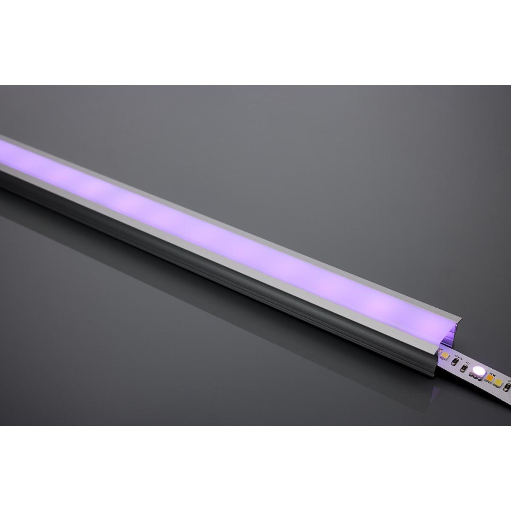 40" Recessed Deep Aluminum Channel, Pack of 5 - Bees Lighting