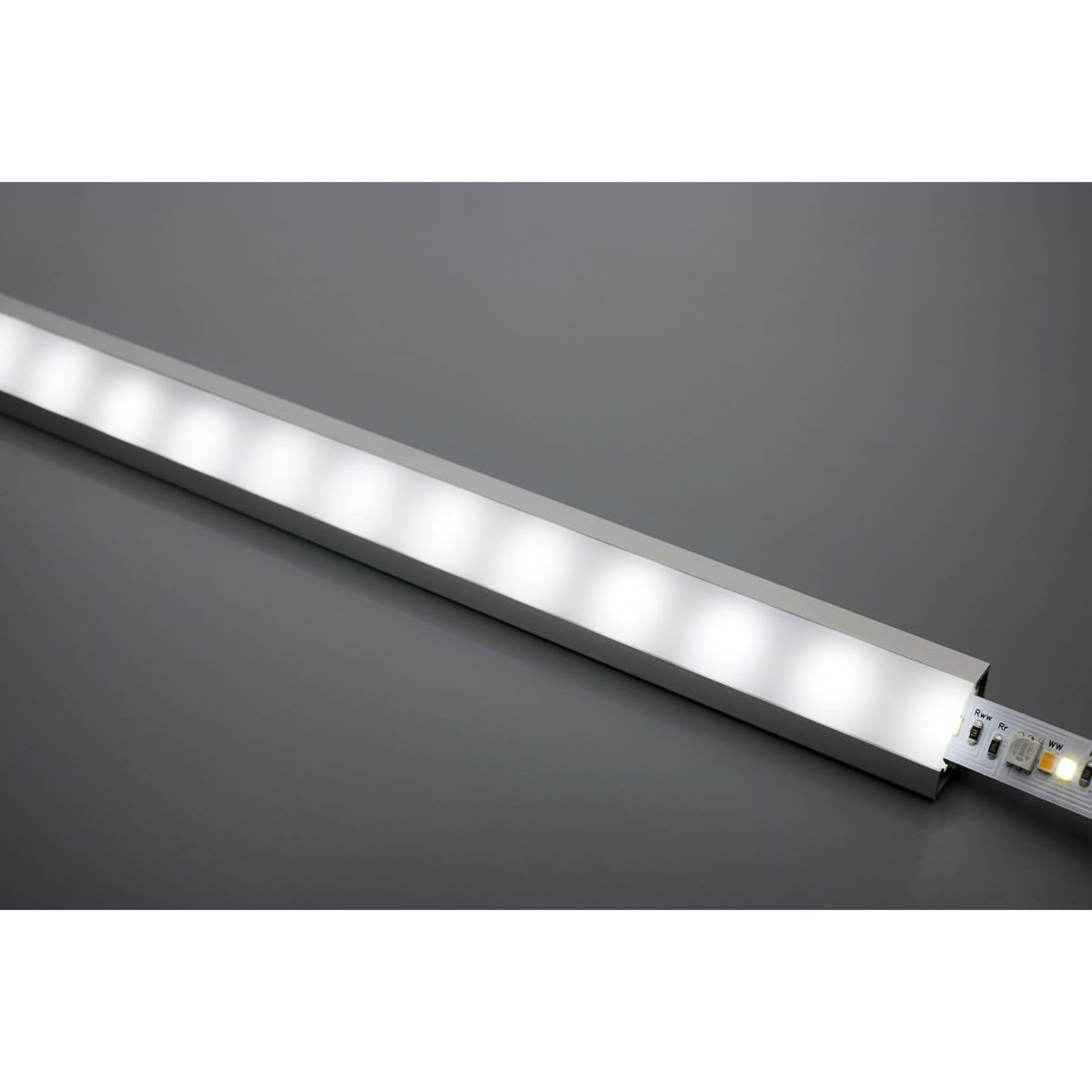 40" 45 Degree Angled Aluminum Channel, Pack of 5 - Bees Lighting