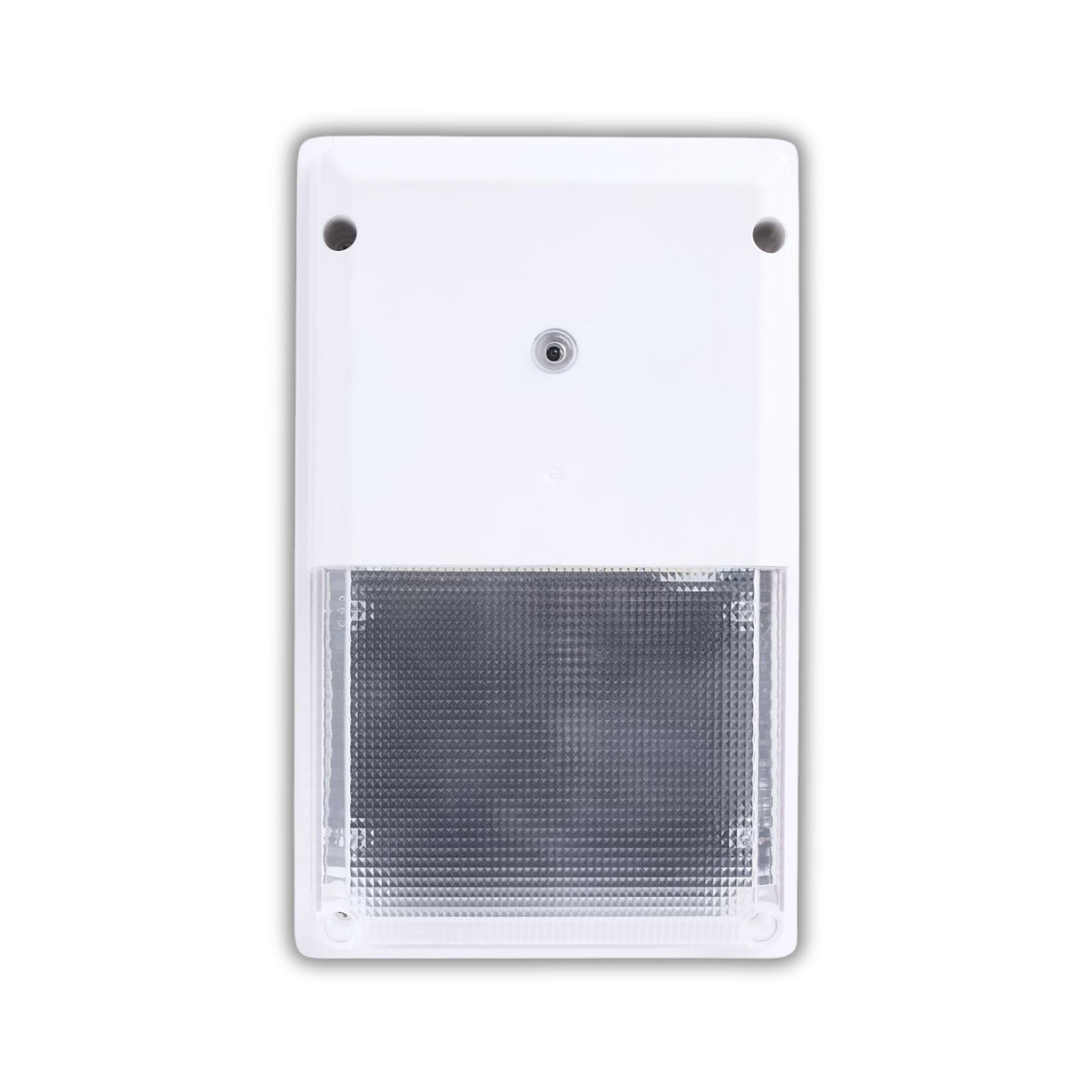 LED Turtle Friendly Mini Wall Pack, 20W, Amber Light And 4000K, 120-277V, White - Bees Lighting