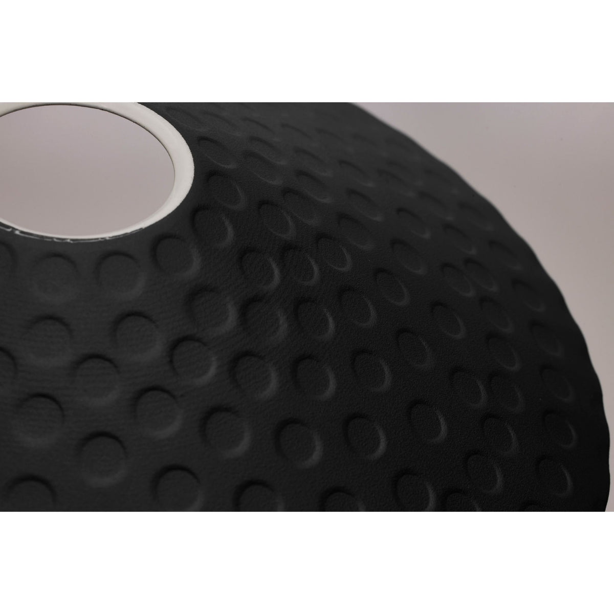 Satco 80-2843 8-Inch Textured Black Metal Dark Sky Shade for Patio String Lights