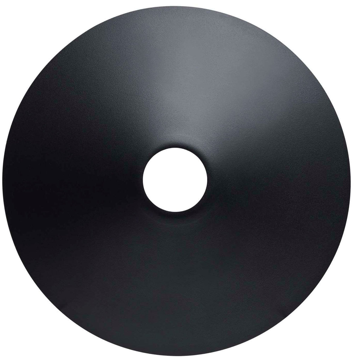 Satco 80-2893 Matte Black Smooth Steel Dark Sky Shade for Patio String Lights