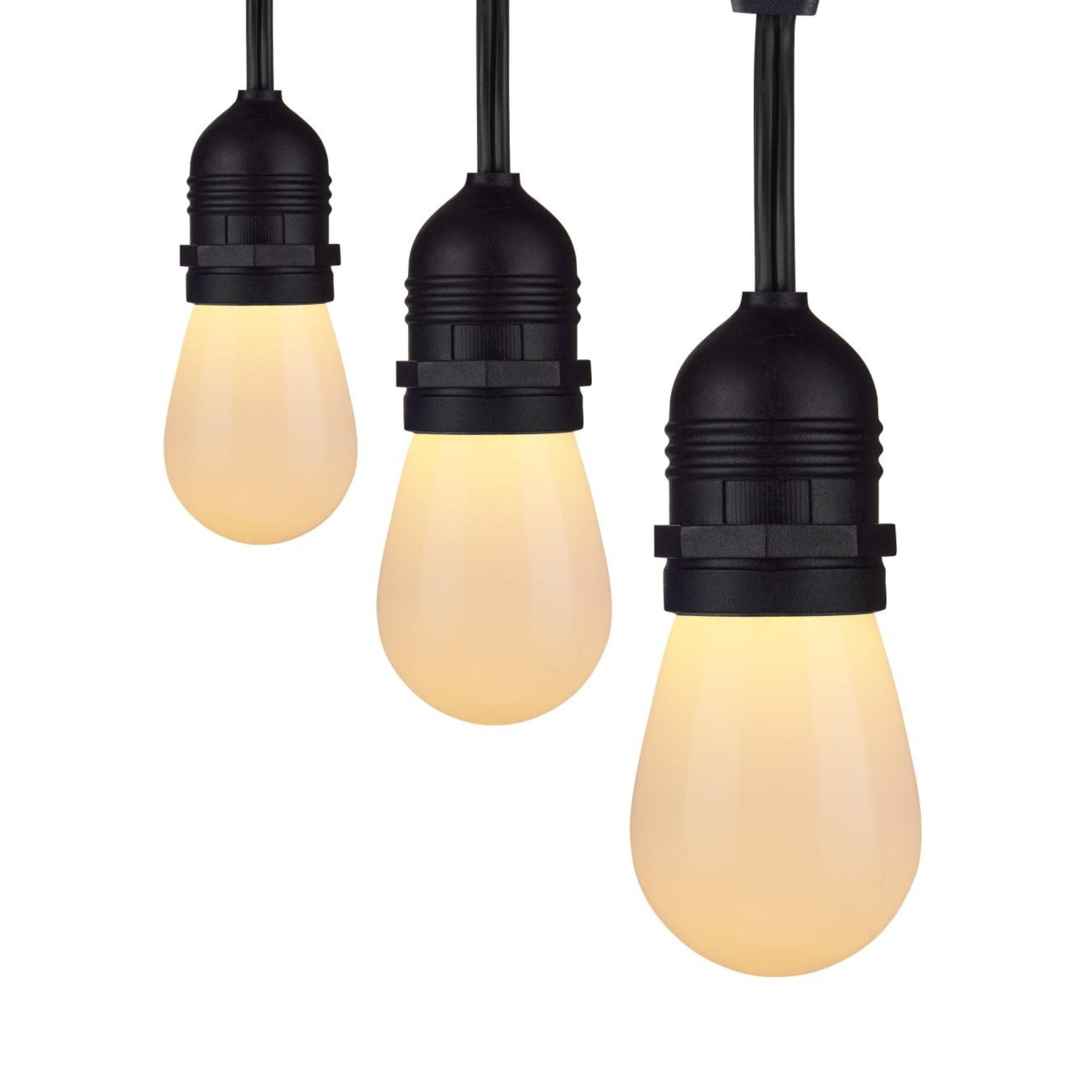 Starfish WiFi Smart Indoor/Outdoor LED String Light, 12-S14 Bulbs, Tunable White