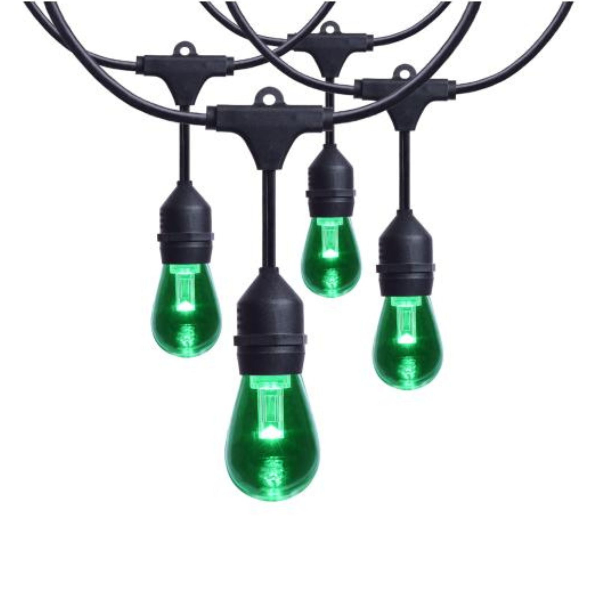 Indoor/Outdoor 48 Feet LED String Light with Remote, 15-LED Bulbs, RGBTW