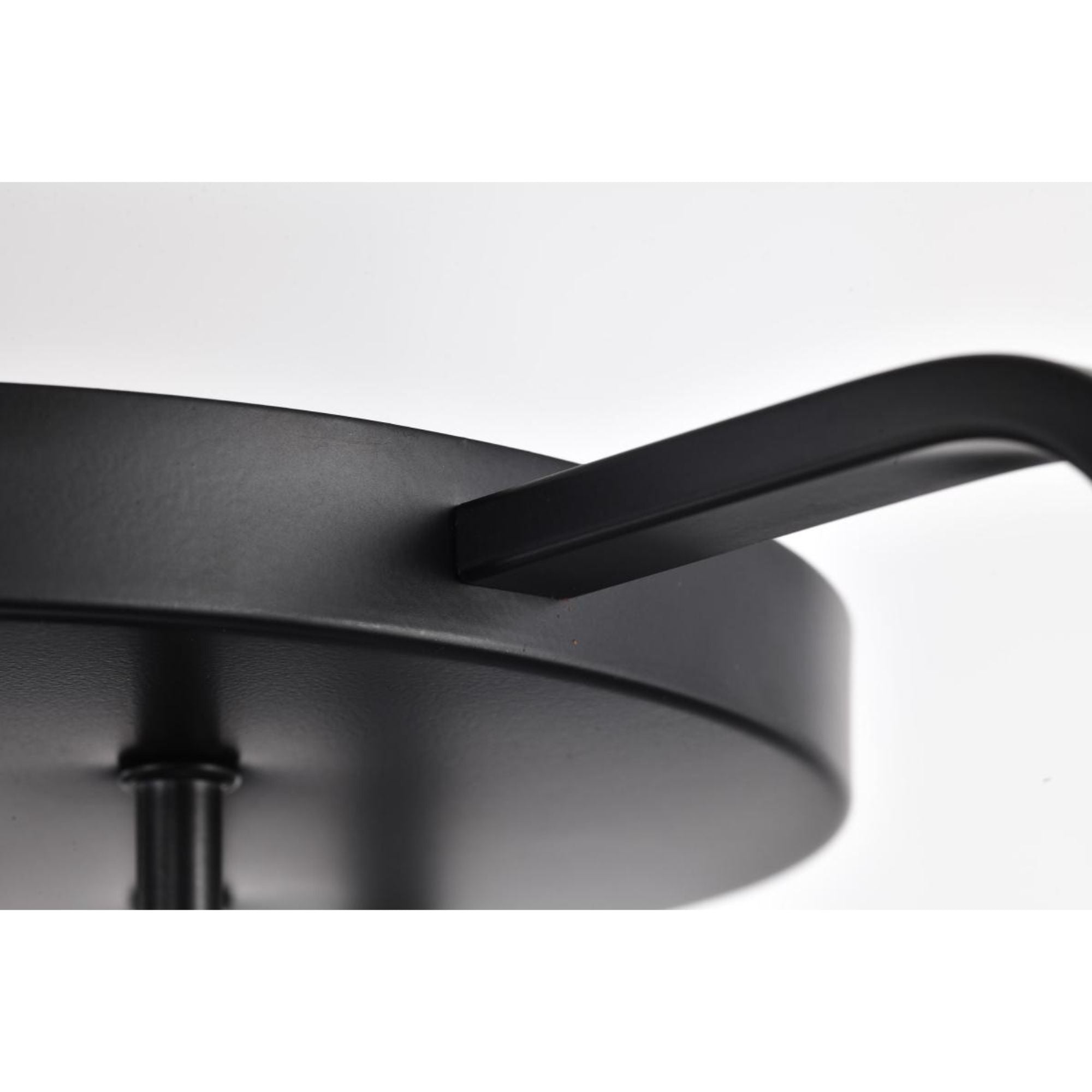 Altos 18" 4 lights Semi-flush Mount, Matte Gray and Matte Black Finish