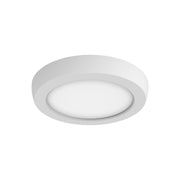 Blink 5" LED Round Disk Light, 9W, 5CCT, White Finish
