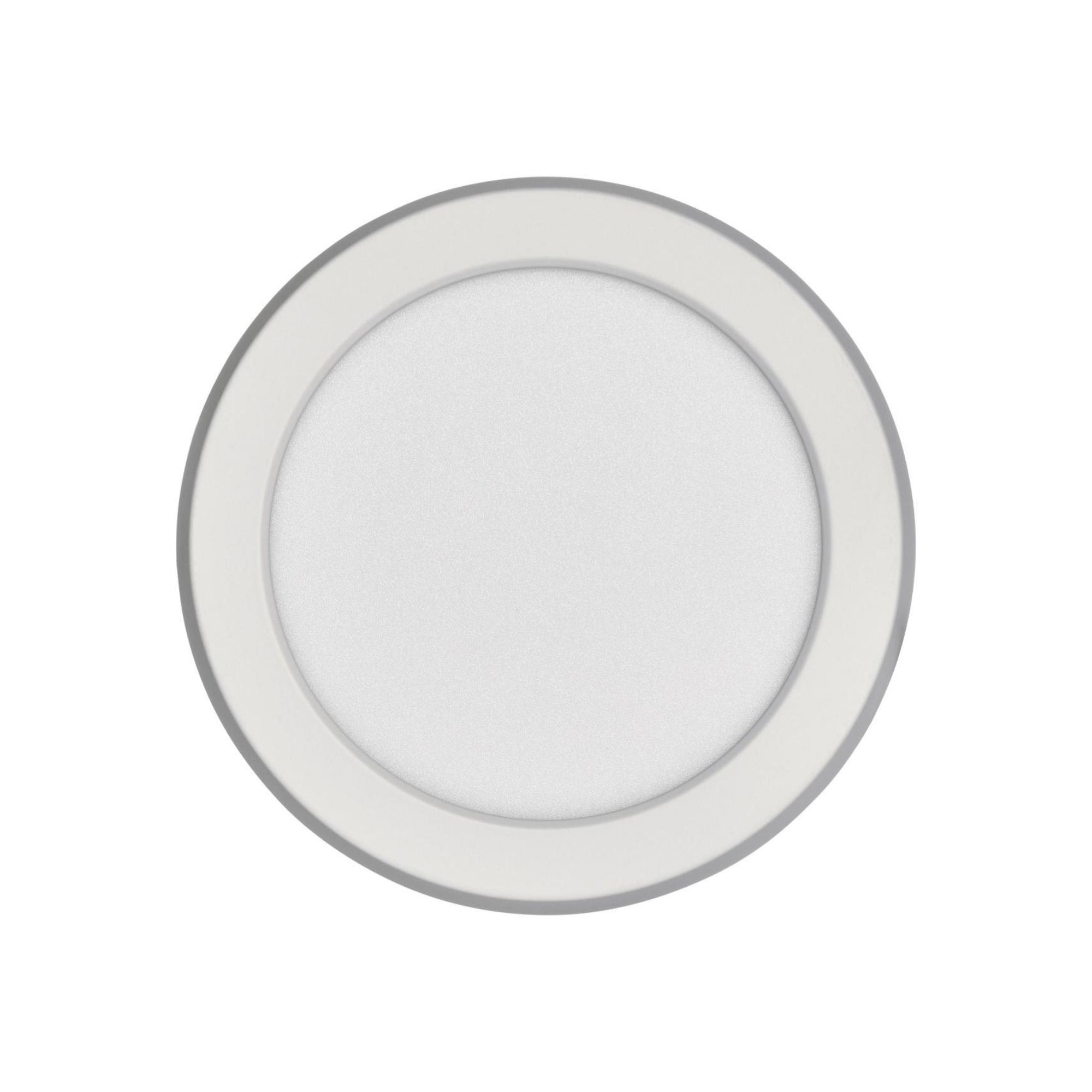 Blink 5" LED Round Disk Light, 9W, 5CCT, White Finish
