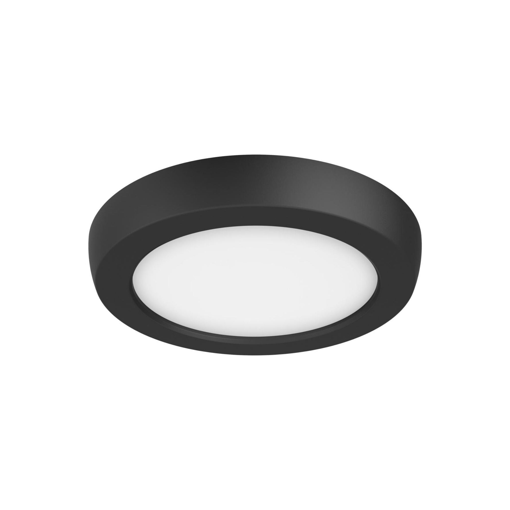 Blink 5" LED Round Disk Light, 9W, 5CCT, Black Finish