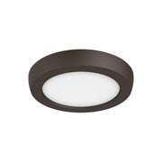 Blink 5" LED Round Disk Light, 9W, 5CCT, Bronze Finish