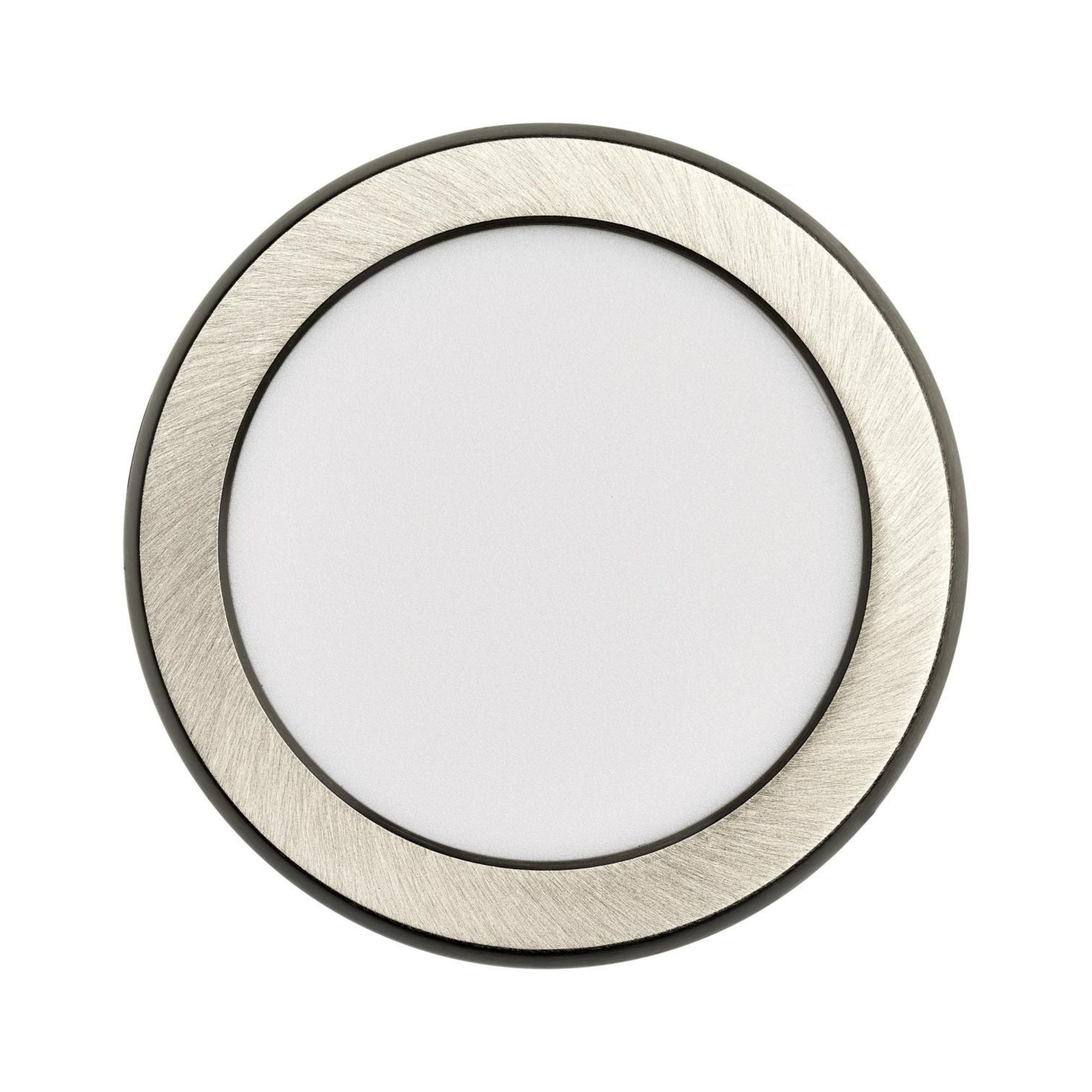 Blink 5" LED Round Disk Light, 9W, 5CCT, Brushed Nickel Finish