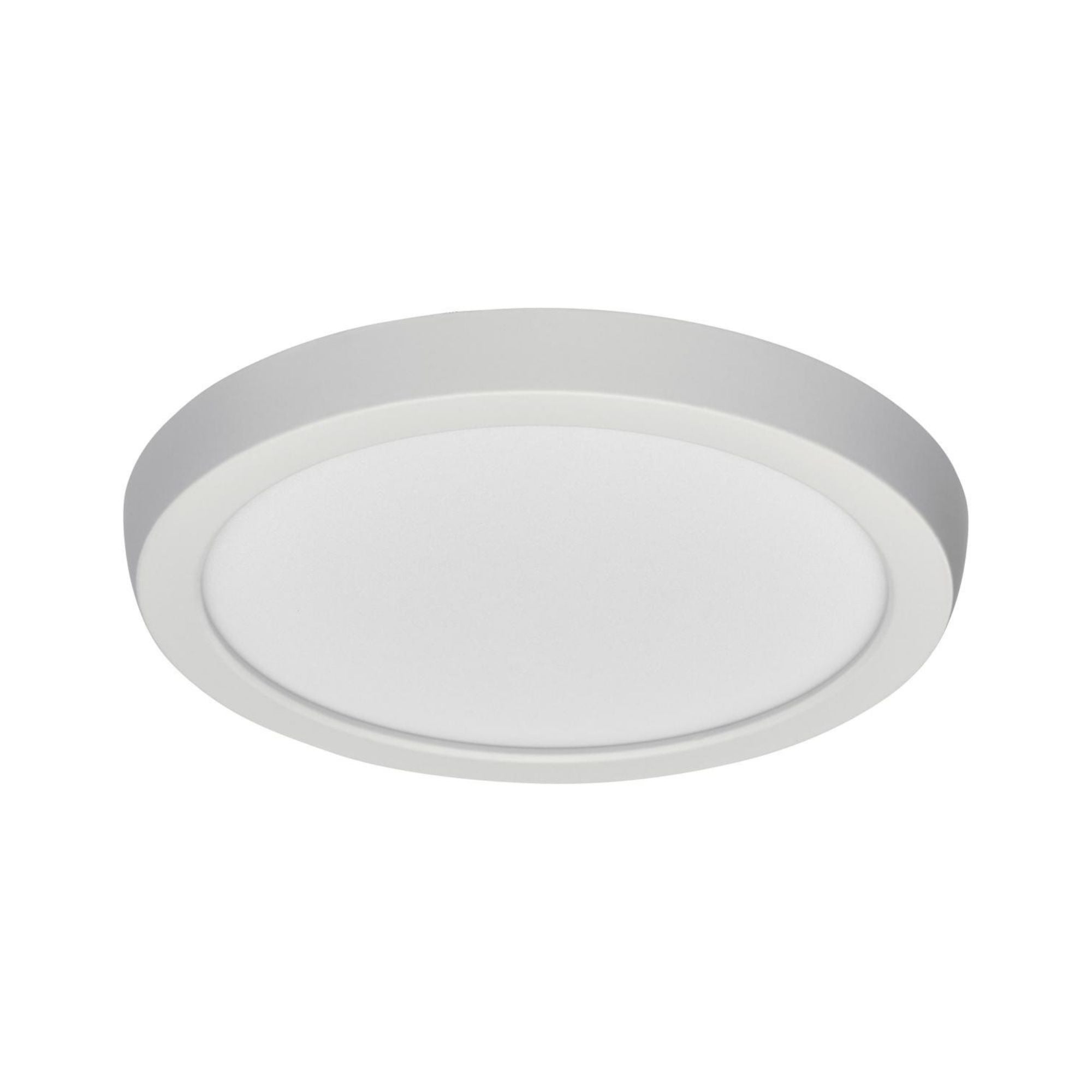 Blink 7" LED Round Disk Light, 11W, 5CCT, White Finish