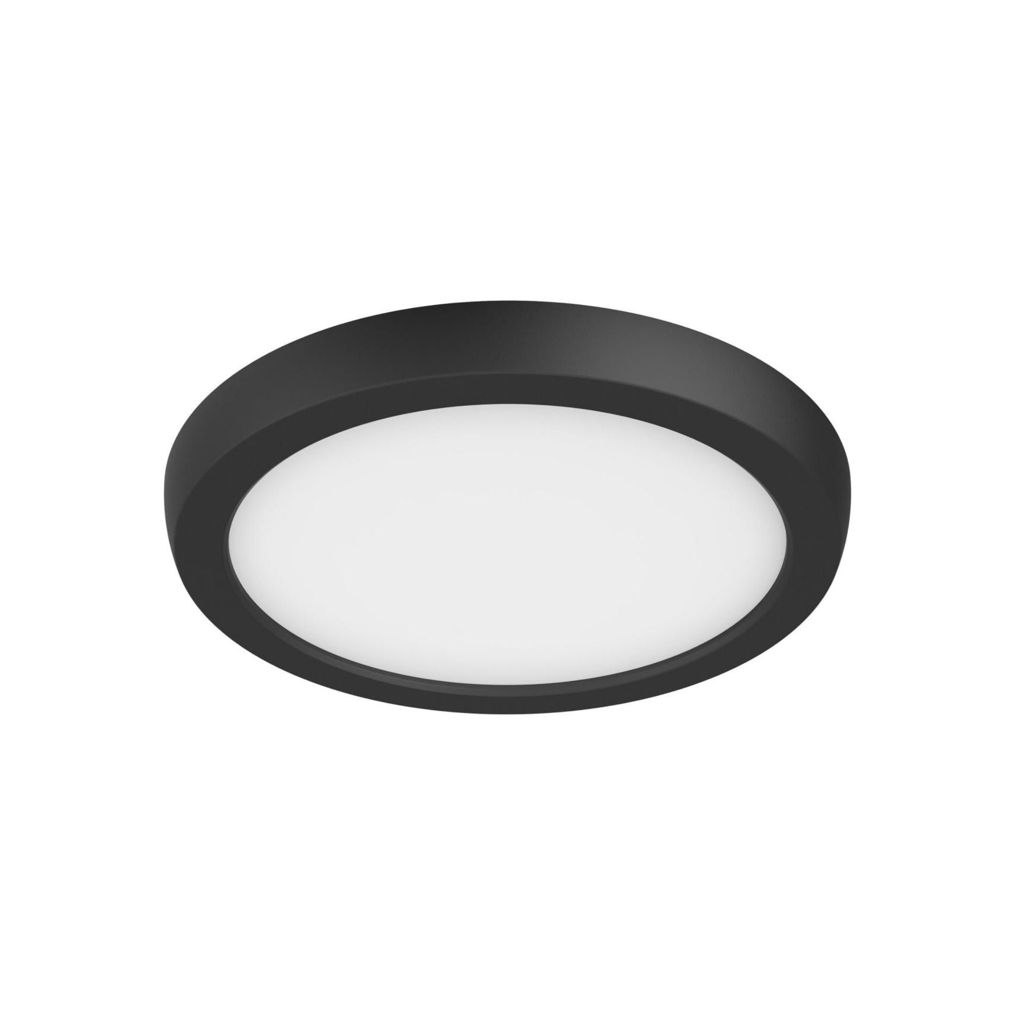 Blink 7" LED Round Disk Light, 11W, 5CCT, Black Finish