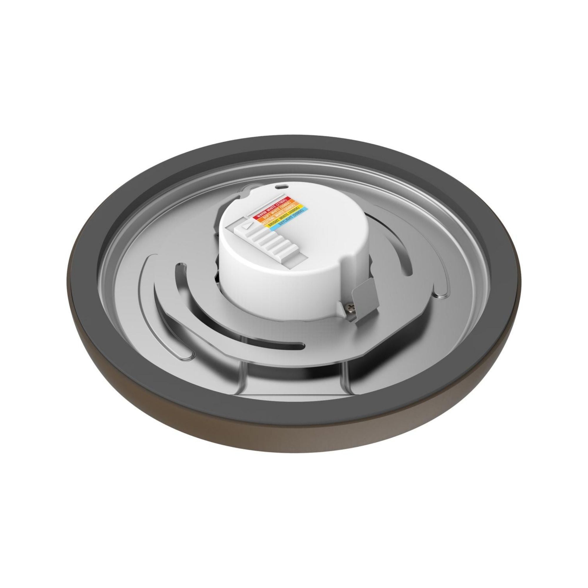 Blink 7" LED Round Disk Light, 11W, 5CCT, Bronze Finish