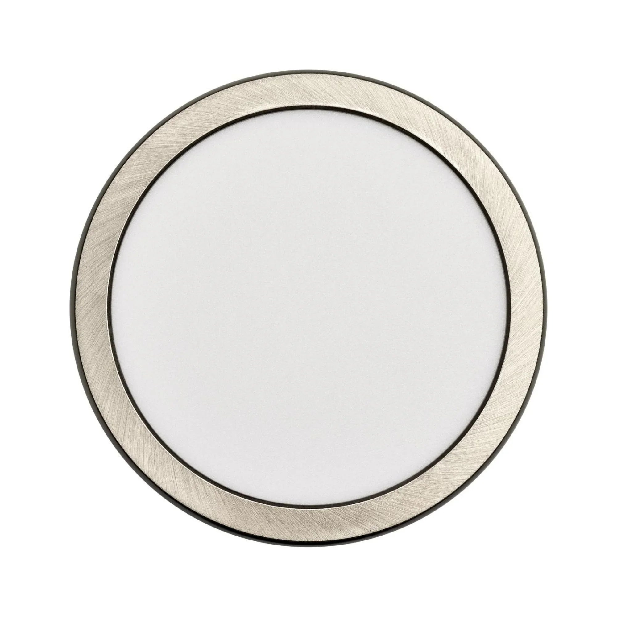 Blink 7" LED Round Disk Light, 11W, 5CCT, Brushed Nickel Finish