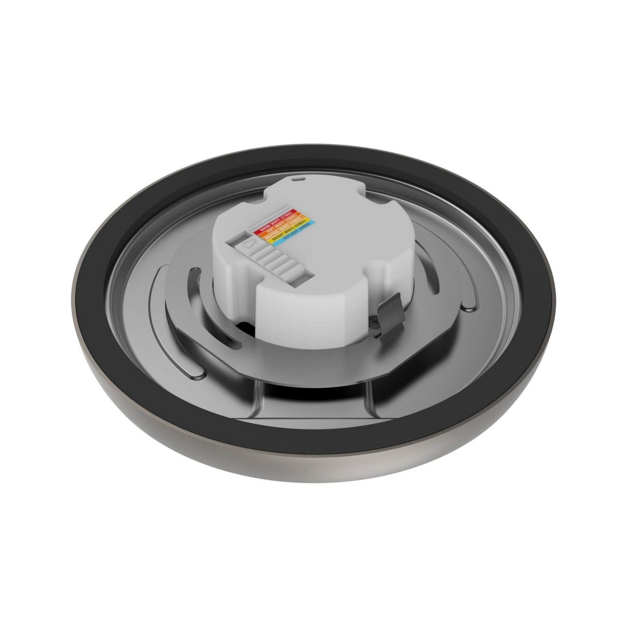 Blink 7" LED Round Disk Light, 11W, 5CCT, Brushed Nickel Finish