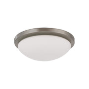 Button LED Flush Mount Light, Selectable CCT, 120V